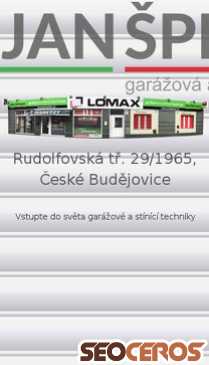 janspinar.cz mobil Vista previa