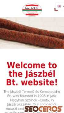 jaszbel.hu mobil előnézeti kép