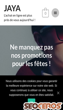 jaya-boutique.fr mobil náhľad obrázku