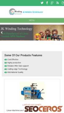 jkwindingtechnology.in mobil preview