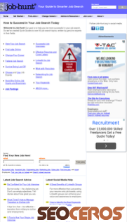 job-hunt.org mobil Vorschau
