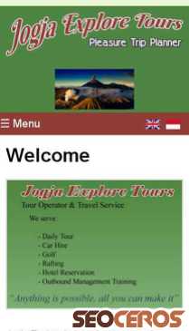 jogjaexplore-tours.com mobil previzualizare