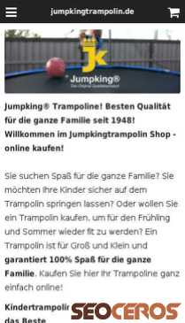 jumpkingtrampolin.de mobil Vista previa