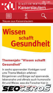 kaiserslautern.de mobil náhled obrázku