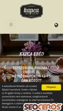 kapca.hu mobil előnézeti kép