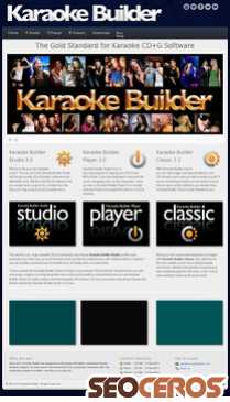 karaokebuilder.com mobil obraz podglądowy