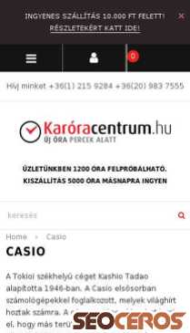 karoracentrum.hu/collections/casio mobil náhľad obrázku