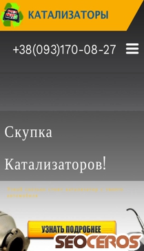 katalizatory.kiev.ua mobil Vista previa