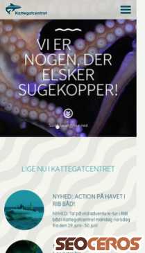 kattegatcentret.dk mobil előnézeti kép