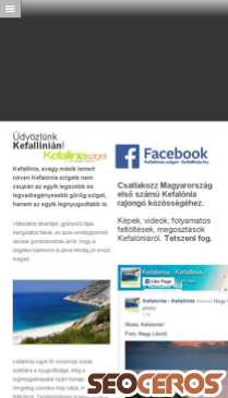 kefallinia.hu mobil förhandsvisning