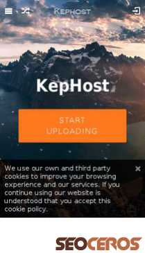 kephost.com mobil Vorschau