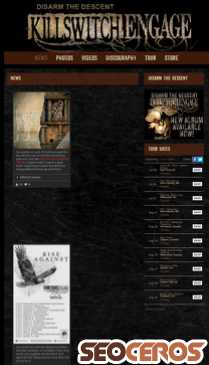 killswitchengage.com mobil preview