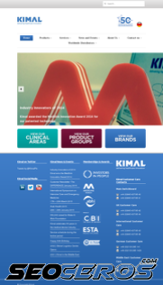 kimal.co.uk mobil förhandsvisning