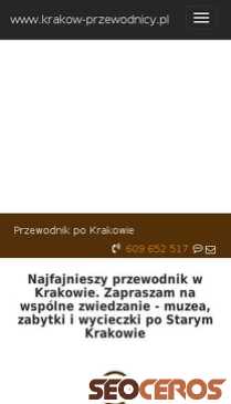 krakow-przewodnicy.pl mobil vista previa