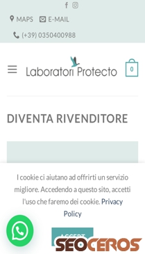 laboratoriprotecto.com/diventa-rivenditore mobil obraz podglądowy