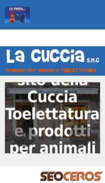 lacucciavenezia.it mobil előnézeti kép
