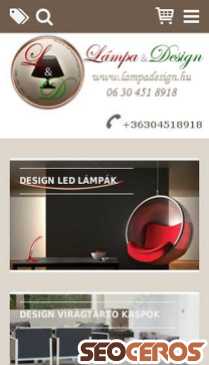 lampadesign.hu mobil előnézeti kép