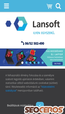 lansoft.hu mobil vista previa