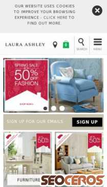 lauraashley.com mobil preview
