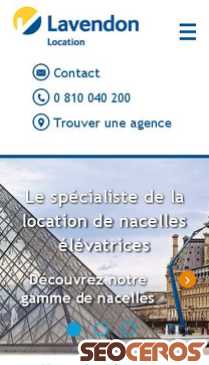 lavendon.fr mobil previzualizare