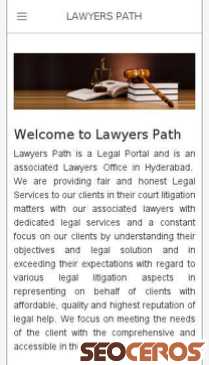 lawyerspath.org mobil náhľad obrázku