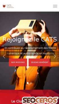 le-cats.fr mobil preview