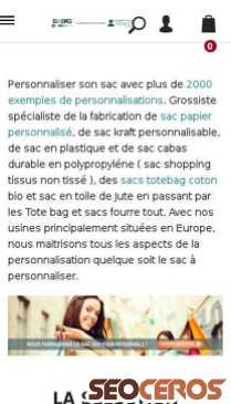le-sac-publicitaire.fr mobil obraz podglądowy