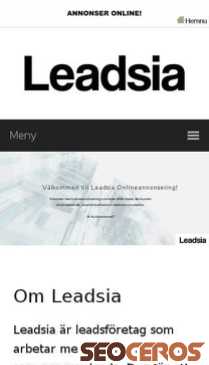 leadsia.se mobil förhandsvisning