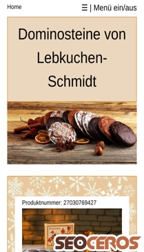lebkuchen-genuss.de/nuernberger-lebkuchen/lebkuchen-dominosteine.php mobil Vorschau