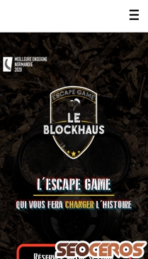 leblockhaus-escape.fr mobil obraz podglądowy