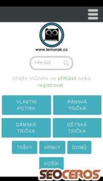 lemurak.cz/panska-tricka mobil förhandsvisning