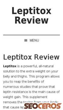 leptitoxsupplement.com mobil Vorschau