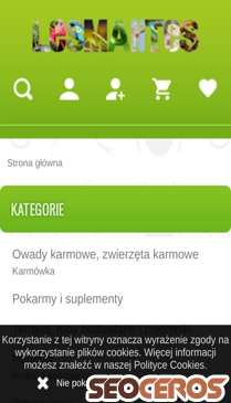 lesmantes.pl mobil preview