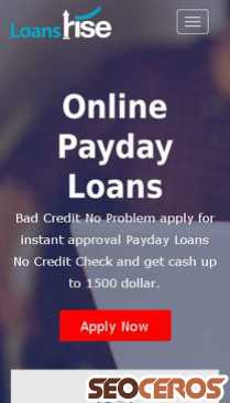 loansrise.com mobil preview