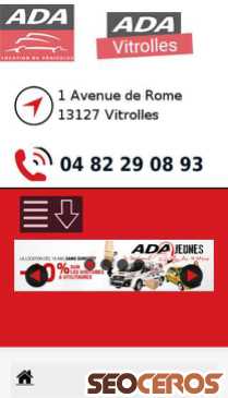 location-auto-vitrolles.fr mobil náhľad obrázku