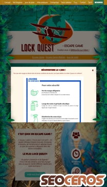 lockquest.fr mobil preview
