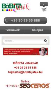 logicojatek.hu mobil előnézeti kép