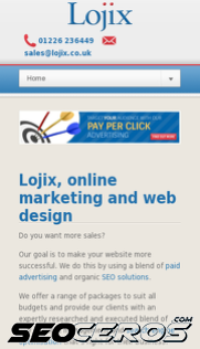 lojix.co.uk mobil previzualizare