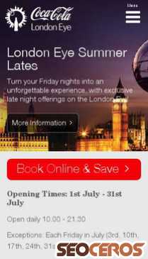 londoneye.com mobil náhľad obrázku