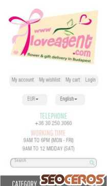 loveagent.com mobil vista previa