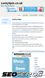 luckyspin.co.uk mobil preview