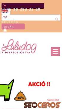luludog.hu mobil förhandsvisning