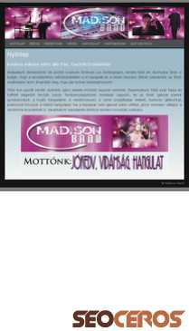 madison-band.hu mobil náhled obrázku