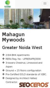 mahagunmywoods.net.in mobil preview