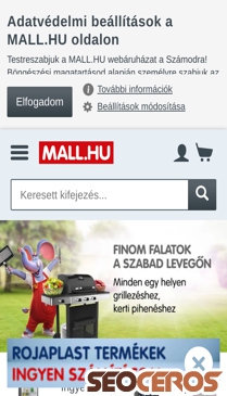 mall.hu mobil previzualizare