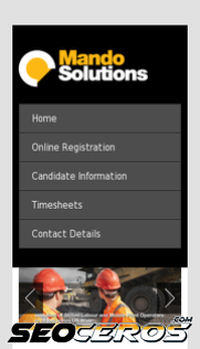 mandosolutions.co.uk mobil preview