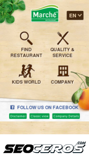 marche-restaurants.com mobil previzualizare