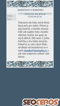 marianka.cz mobil förhandsvisning