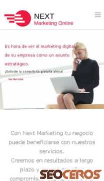 marketingeninternet.mx mobil náhľad obrázku