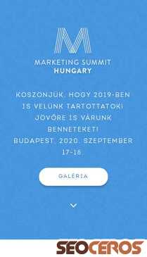marketingkonferencia.hu mobil náhľad obrázku
